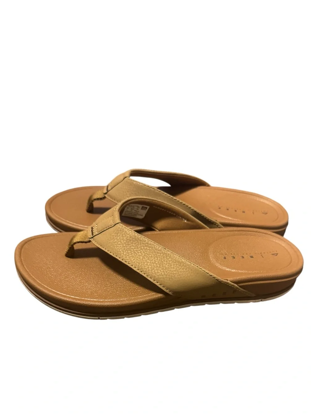 Reef Men's Phantom Cushion Bonzer Sandals Tan Flip Flops Size 11